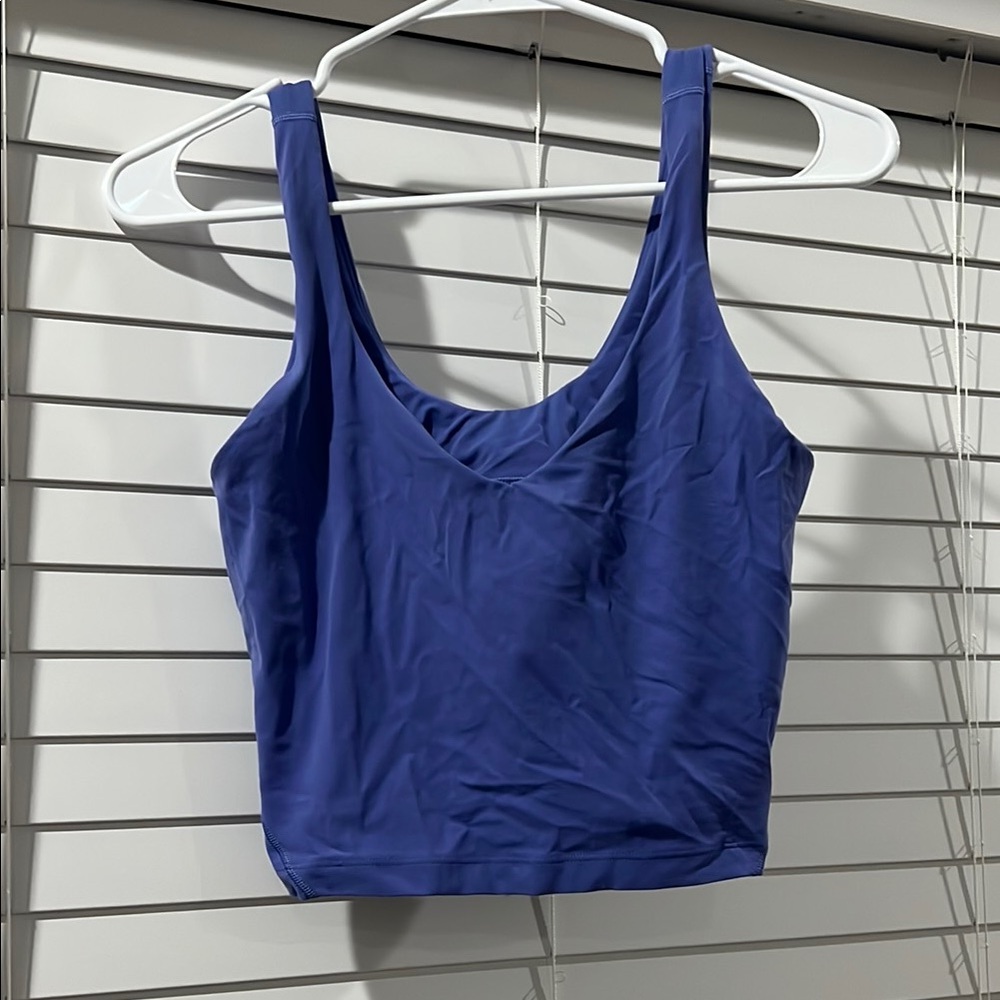 Lululemon Athletica Purple Crop Top